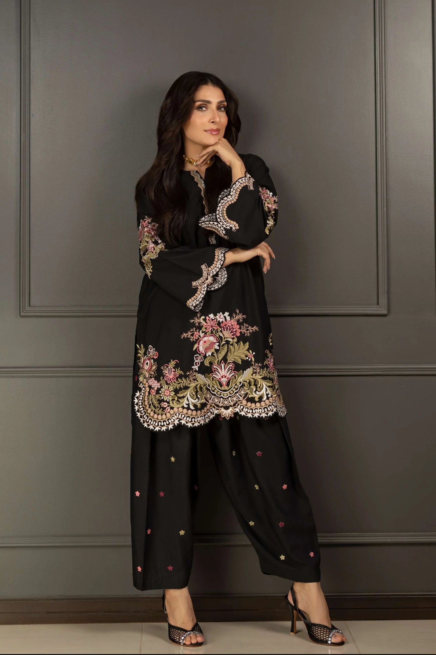 Mehar 2 PCs EMBROIDERY