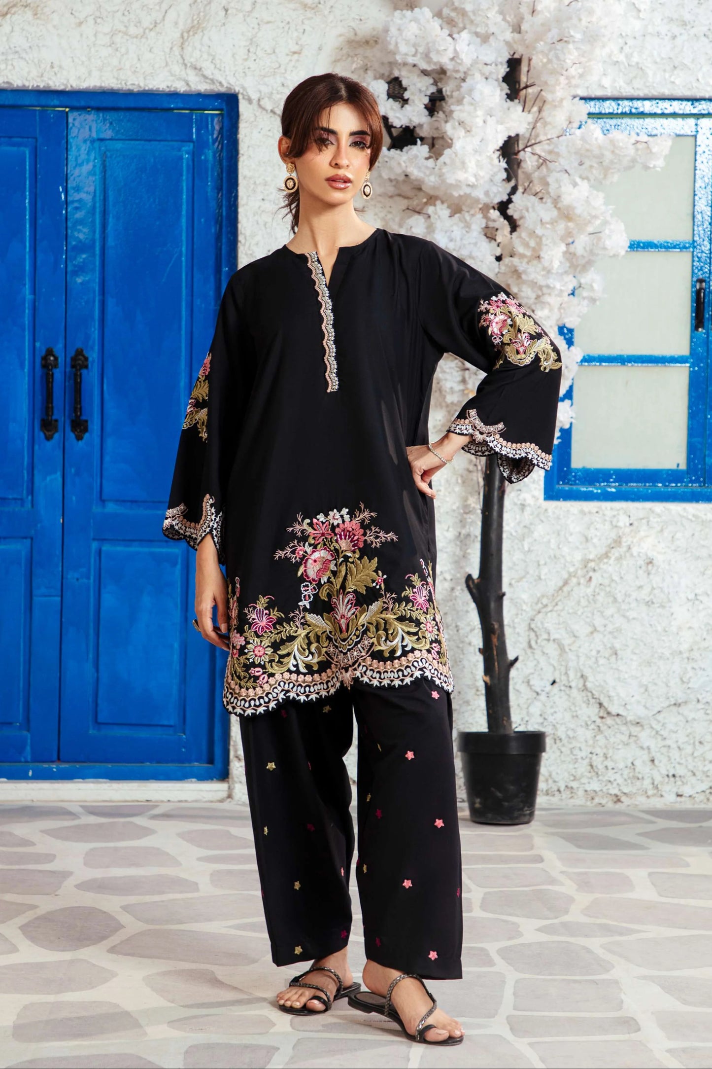 Mehar 2 PCs EMBROIDERY