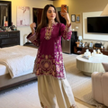 Mulberry Bloom 3 PCs EMBROIDERY