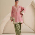 QUEEN - Stitched 2 PCs Sequence Embroidery